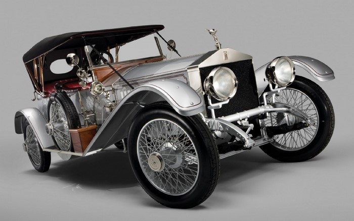 Rolls-Royce Silver Ghost touring car with Spirit of Ecstasy