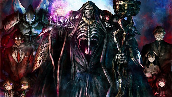 Overlord Characters: Momonga, Albedo, Aura, Mare, Demiurge, Cocytus, Sebas Tian