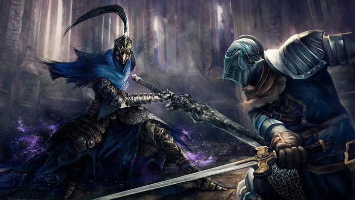 Artorias the Abysswalker Duel in Dark Souls