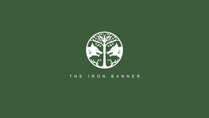 The Iron Banner logo from Destiny