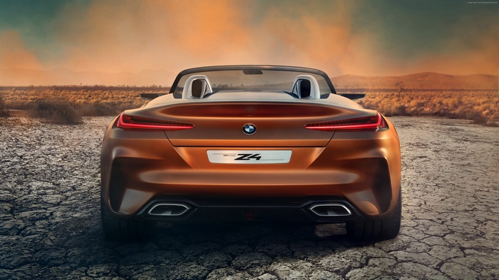 BMW Z4 Roadster 2018 4K
