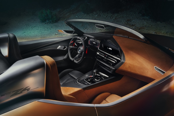 BMW Z4 Roadster interior 4K