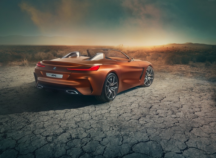 BMW Z4 Roadster concept car 4K