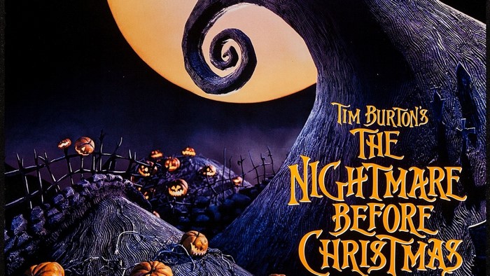 Tim Burton's The Nightmare Before Christmas movie poster