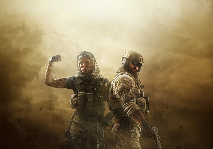 Blackbeard and Valkyrie from Rainbow Six Siege