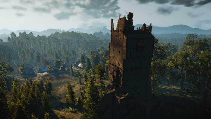 The Witcher 3: Wild Hunt - Ruined Castle and Village