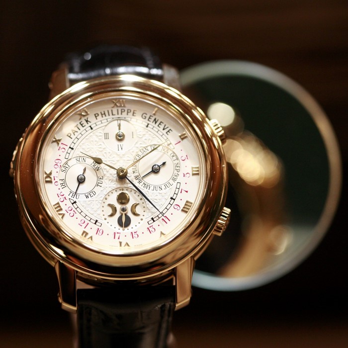 Patek Philippe Geneve Rose Gold Watch