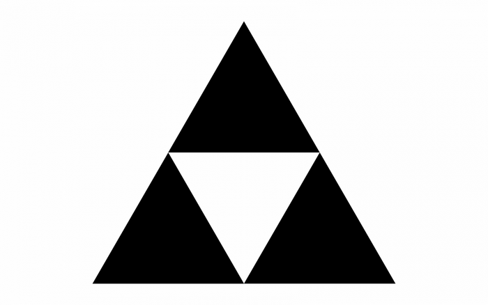 The Legend of Zelda Triforce logo