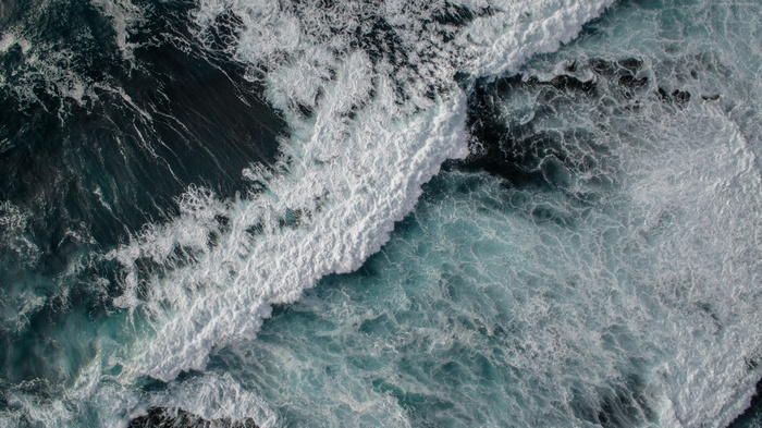 waves, ocean, 4k, 5K, Sea
