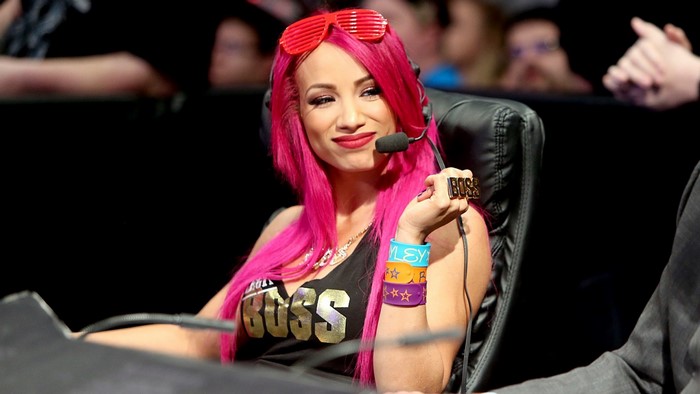 Sasha Banks from WWE