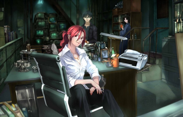 Anime screenshot from Kara no Kyoukai