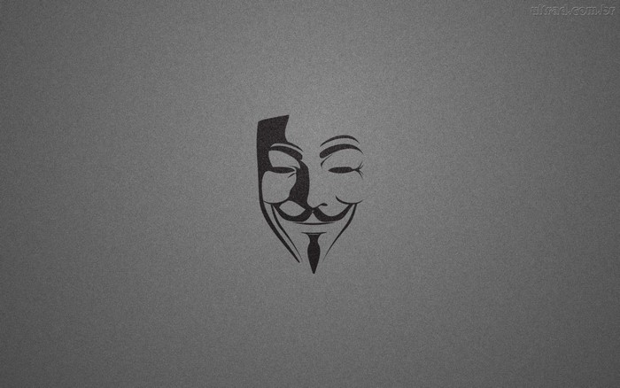 Anonymous Mask Illustration