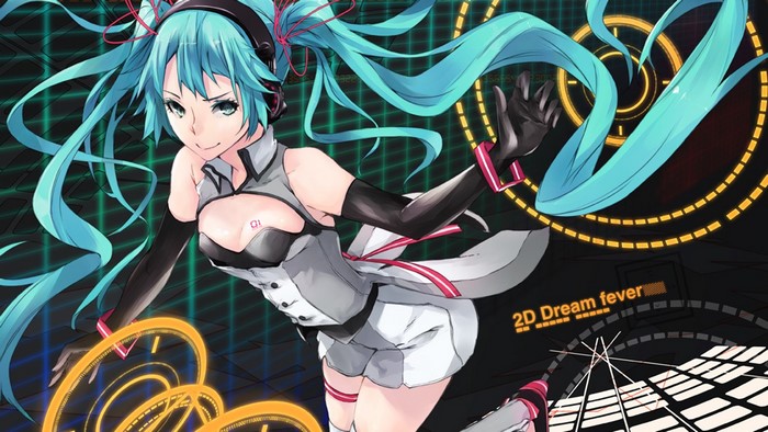 Hatsune Miku from Vocaloid