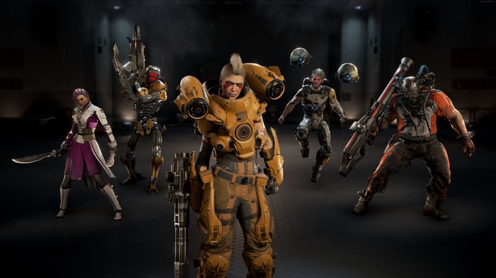 Lawbreakers characters E3 2017 screenshot
