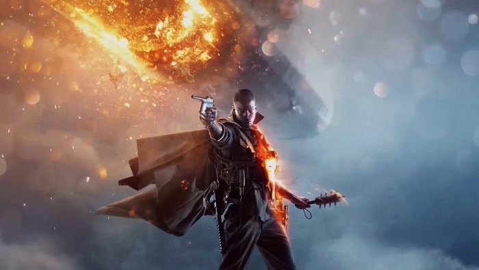 Battlefield 1 screenshot with special effects