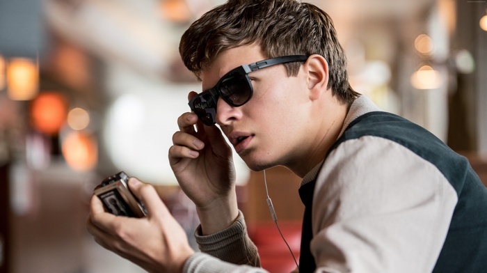 Ansel Elgort in Baby Driver