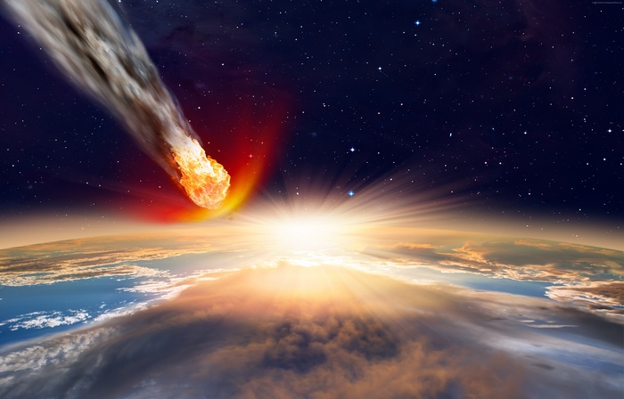 Asteroid of Death approaching Earth