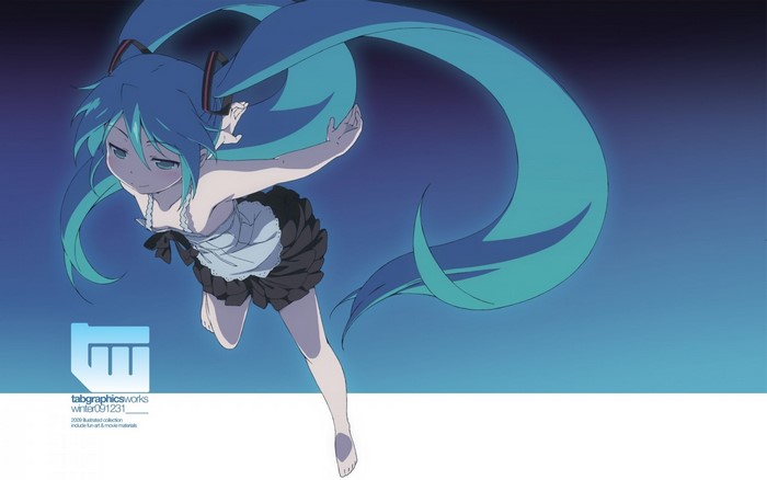 Hatsune Miku from Vocaloid