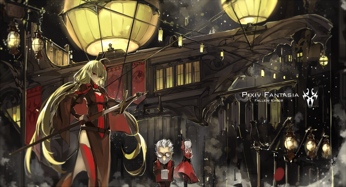 Pixiv Fantasia Fallen Kings anime screenshot