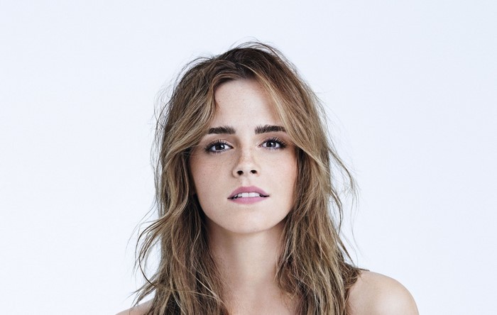 Emma Watson Close-Up Portrait with Natural Expression