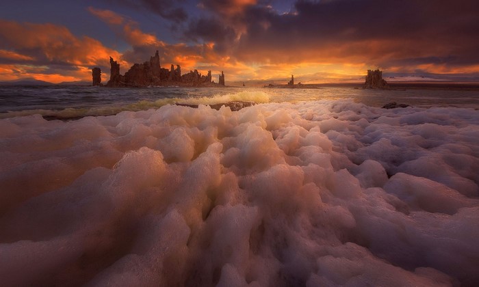 Sunlight Landscape Sunset Sea Lake Rock Nature Shore Sand