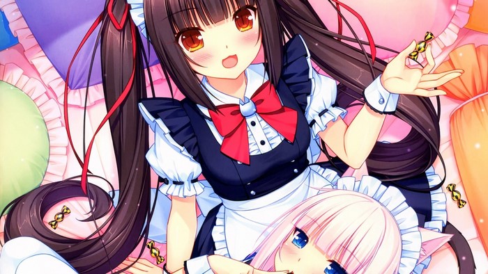 Chocolat and Vanilla from Neko Para