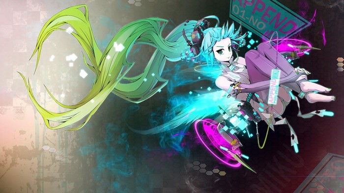 Hatsune Miku Append from Vocaloid