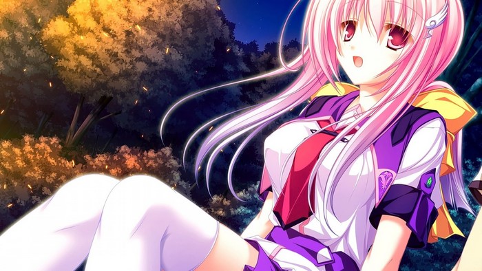 Tsuneha Miki from 77 Visual Novel