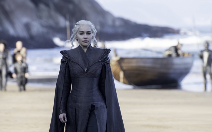 Daenerys Targaryen from Game of Thrones Season 7 4K
