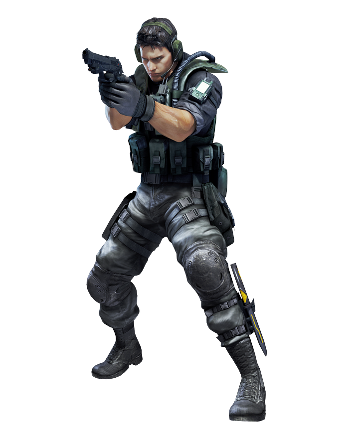 Chris Redfield from Resident Evil Revalations action figure