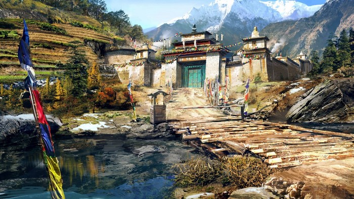 Far Cry 4 Monastery in the Himalayas