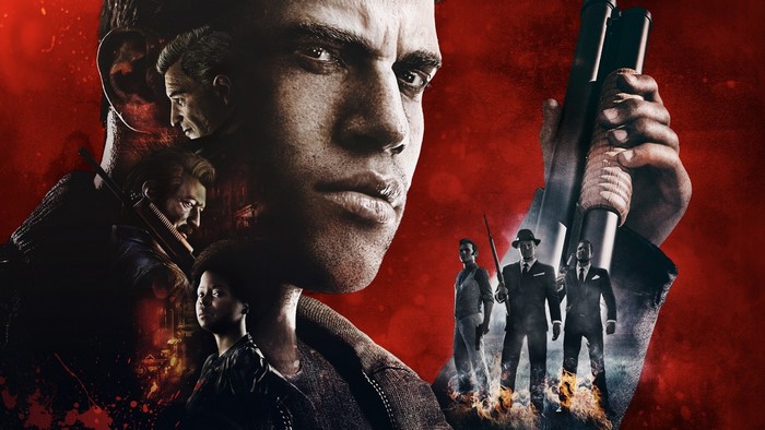 Mafia III Poster with Lincoln Clay and Gangsters