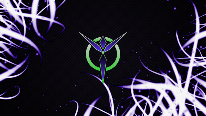Vanu Sovereignty logo with purple energy swirls