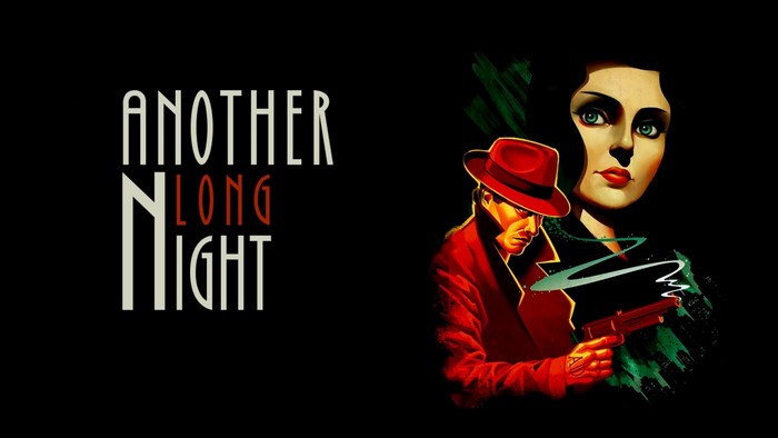 Another Long Night poster with Booker DeWitt and Elizabeth