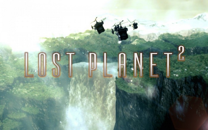 Lost Planet 2 video game title screen