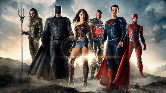 Justice League 4K Movie Poster