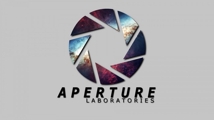 Aperture Laboratories logo from Portal game