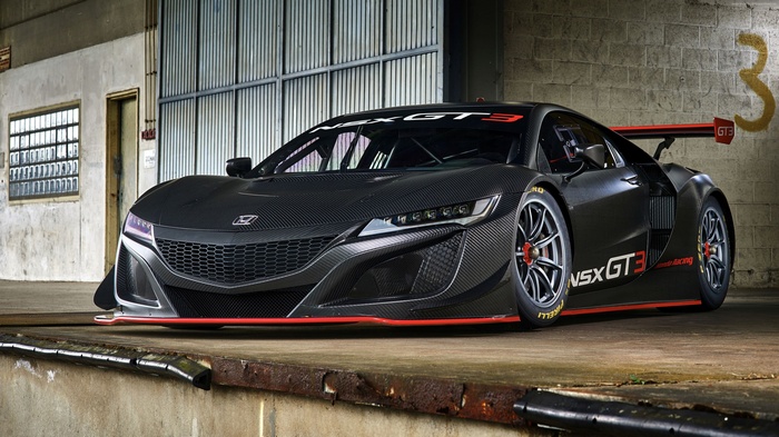 4K Honda NSX GT3 race car
