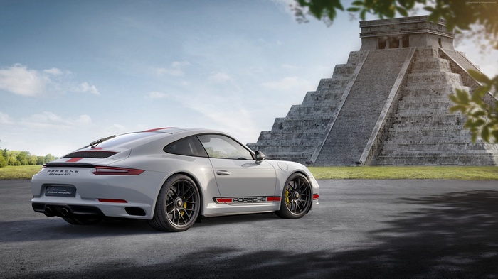 Porsche 911 Carrera GTS Coupe at Chichen Itza