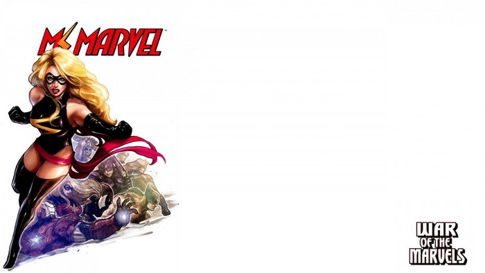 Ms. Marvel and other Marvel characters in War of the Marvels