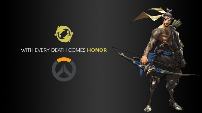 Hanzo from Overwatch with quote