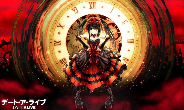 Tokisaki Kurumi in Red Dress from Date A Live