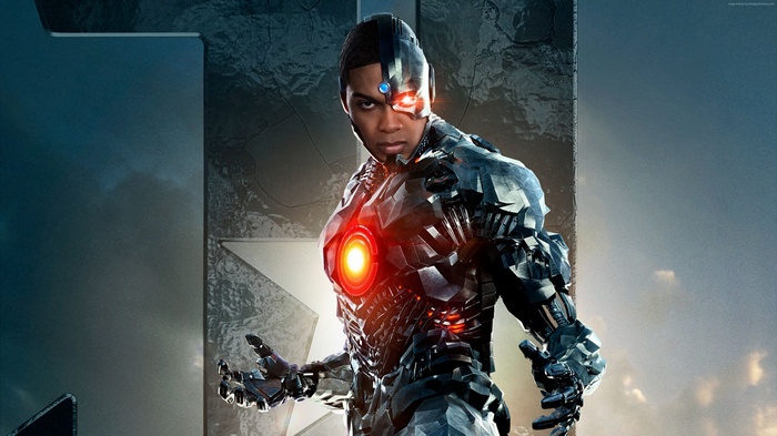 Cyborg from Justice League 4K