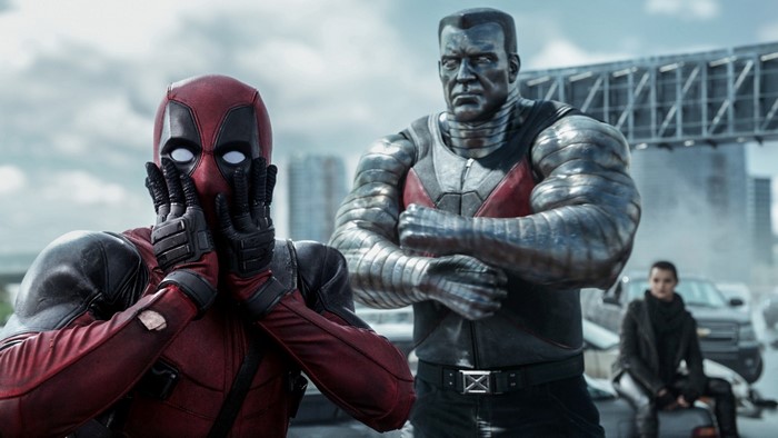 Deadpool and Colossus from Deadpool