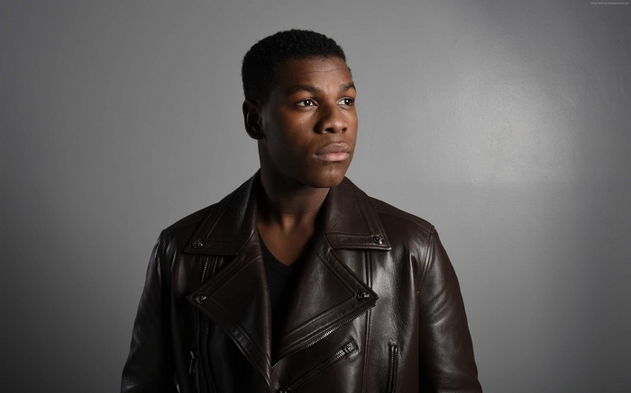 John Boyega in Leather Jacket 4K