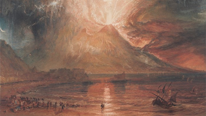 The Eruption of Mount Vesuvius by J.M.W. Turner