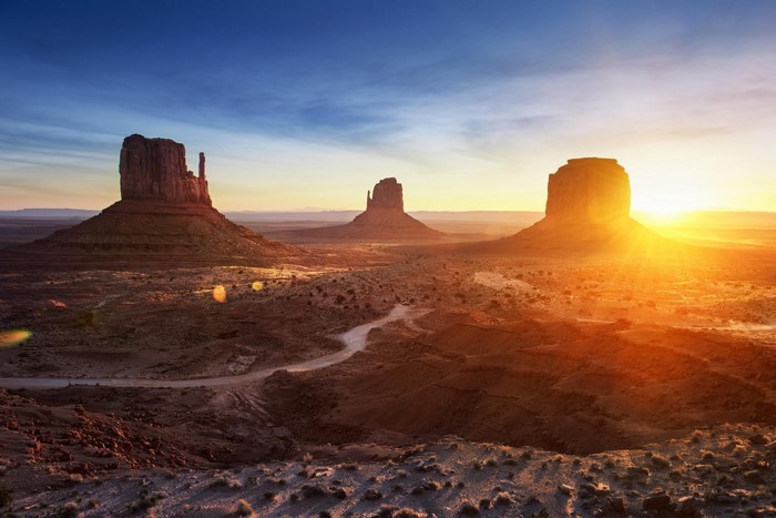 Monument Valley at Sunset
