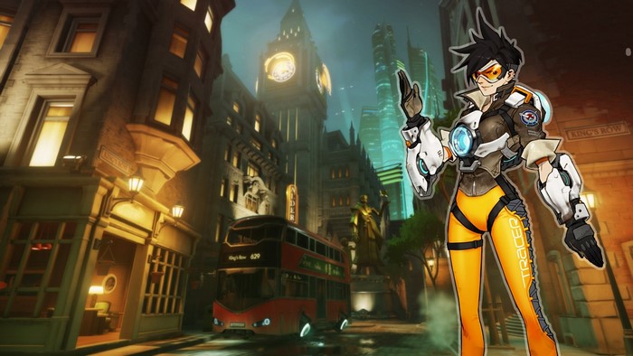Tracer from Overwatch in London
