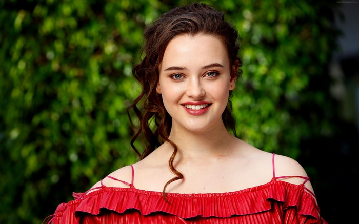 Katherine Langford, portrait, 4k