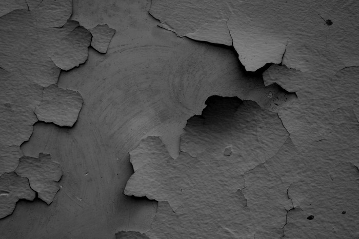 Peeling paint texture on a wall